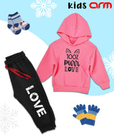 100% pure Love Kids Hoodie Set