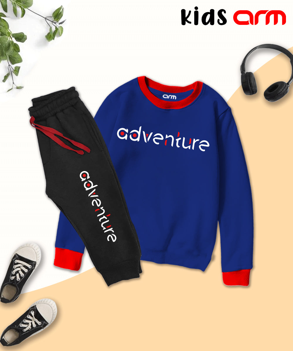 Adventure Contrast Tracksuit for Kids