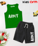 Army Sando & Short Set
