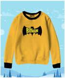 Batman Contrast Sweat Shirt for Kids