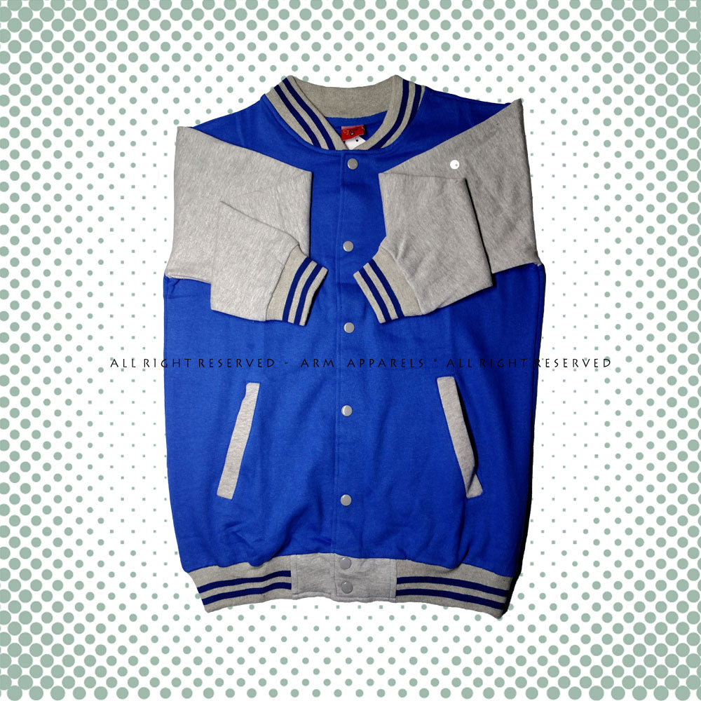 Royal Blue Baseball Jacket