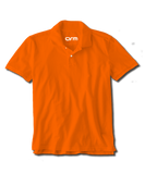 Orange Unisex Polo Shirt