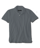Steel Gray Unisex Polo Shirt