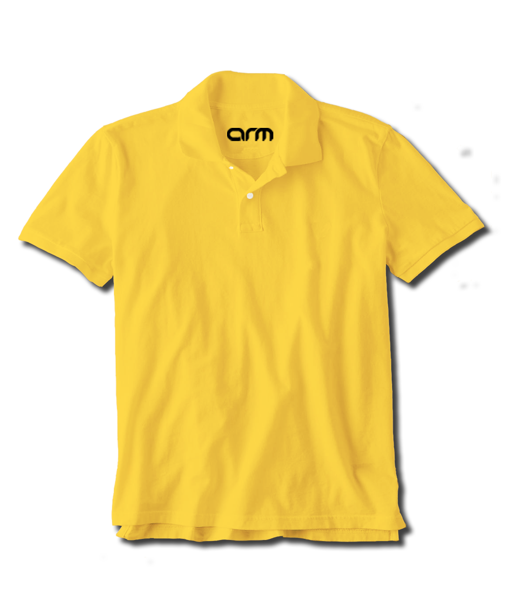 Yellow Unisex Polo Shirt