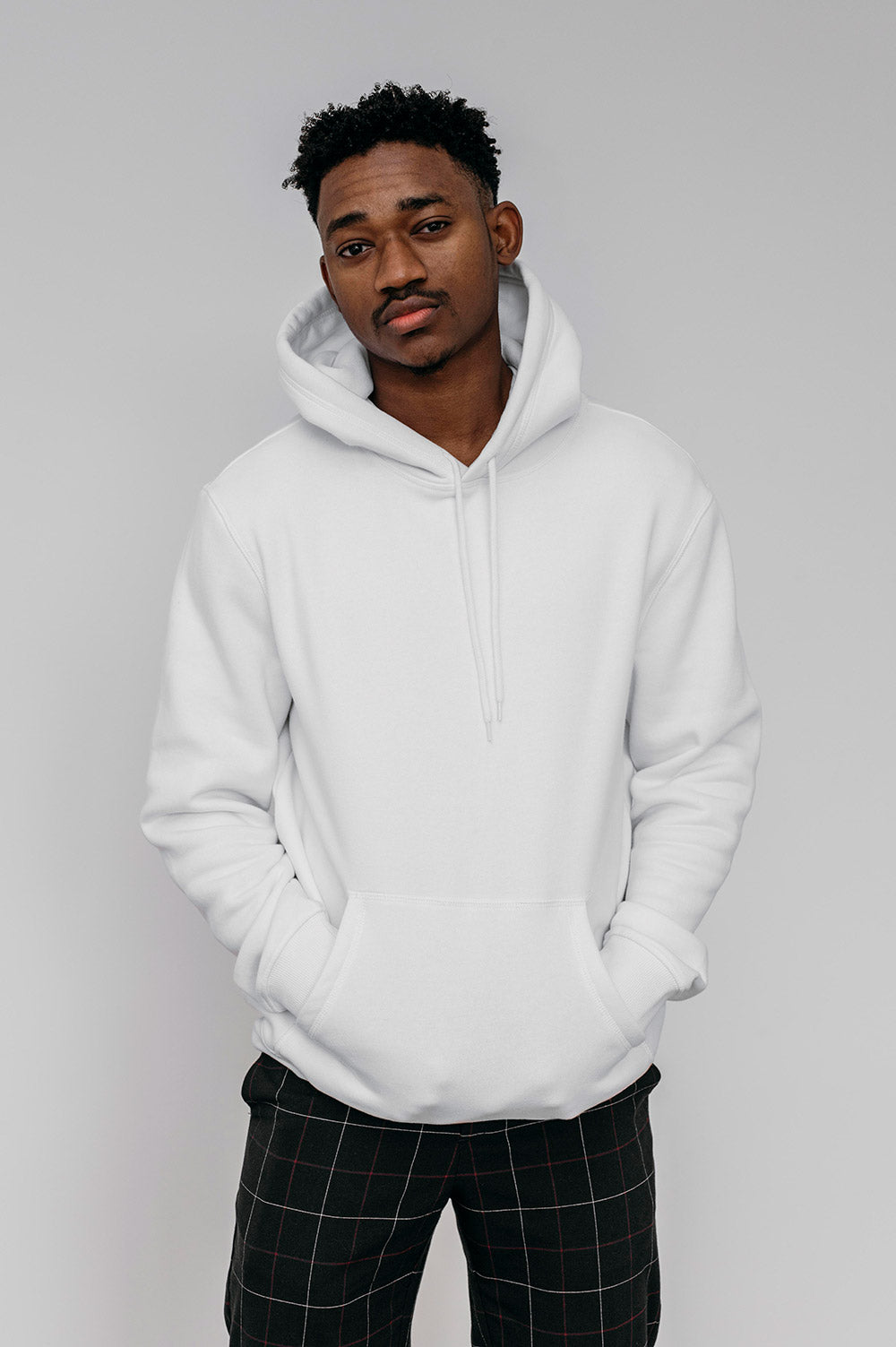 Basic White Hoodie
