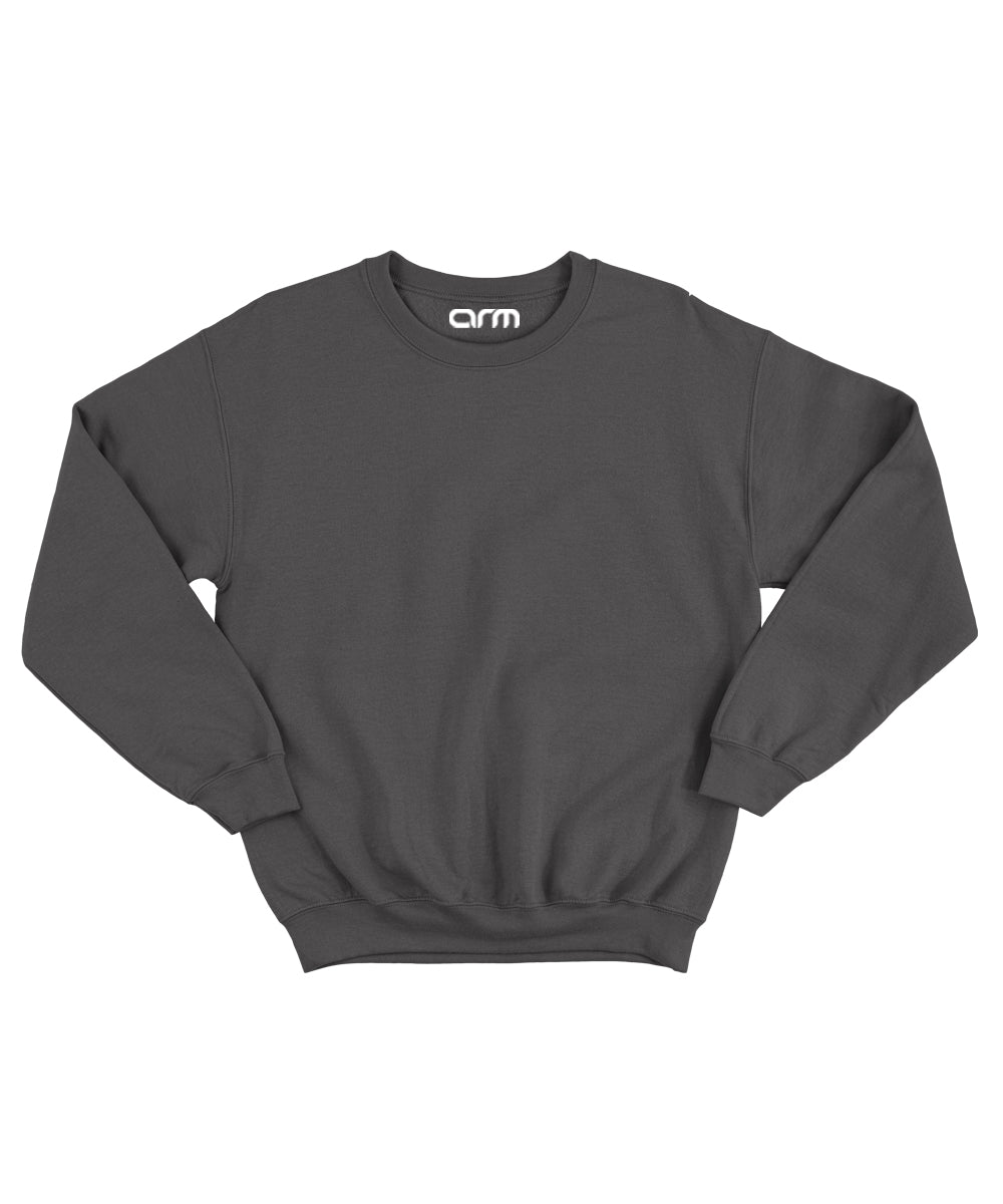 Unisex Basic Black Sweatshirt