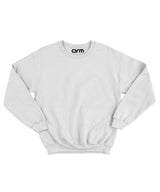 Unisex Basic White Sweatshirt