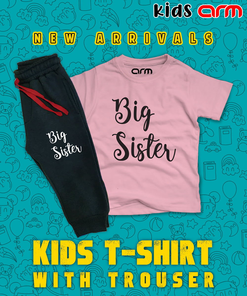 Big Sister Tee & Trouser for Kids