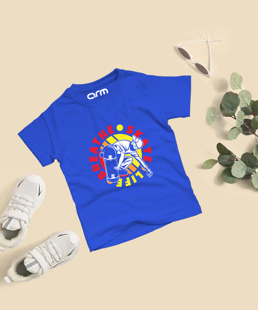 Breath Skate T-Shirt for Kids (BreathSkate-01HS)