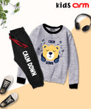 Calm Down Contrast Tracksuit for Kids