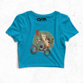 Graphics Crop Top (CatBiker-01CHS)