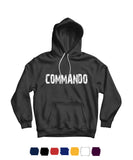 Commando Graphic Unisex Hoodie