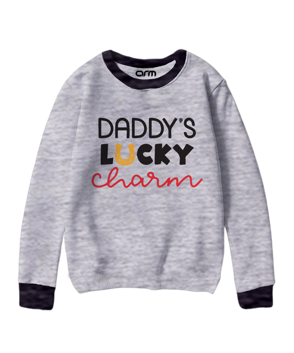 Pack of 2 Contrast Rib Sweat Shirts (DADDYCHARM-DINO)