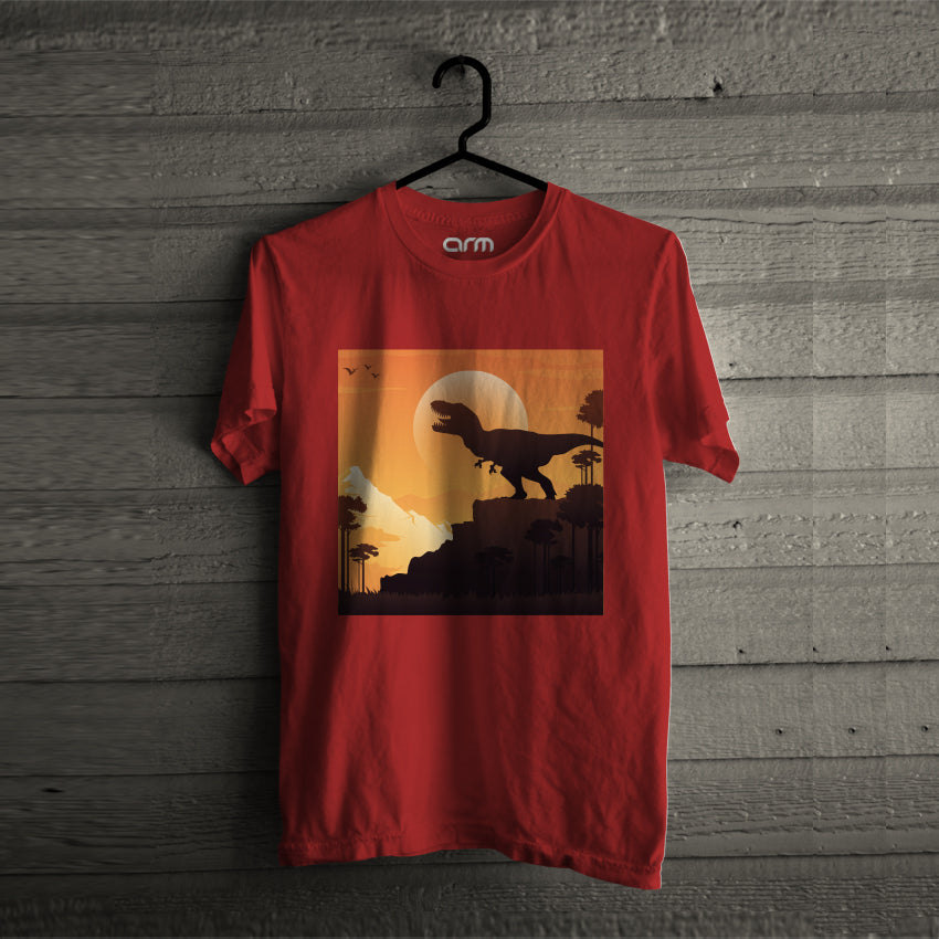 Dinasour Scenery T-Shirt