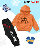 Enjoy Moment Kids Hoodie Set