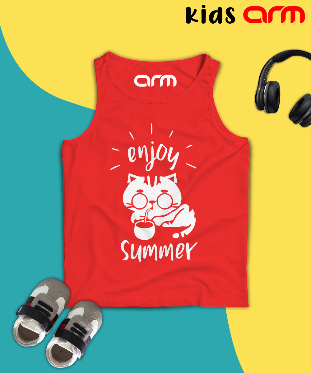 Enjoy Summer Cat Sando For Kids