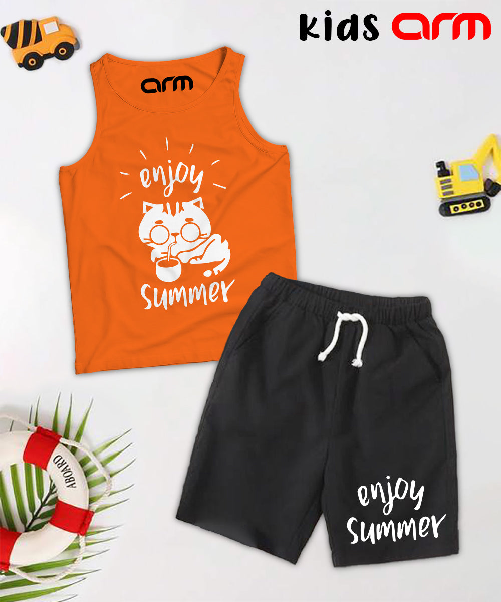 Enjoy Summer Sando & Short Set