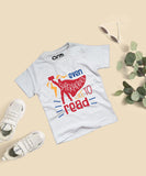 Even Superheros Like To Read T-Shirt For Kids