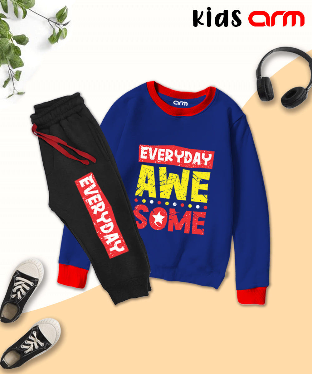 Everyday Awesome Contrast Tracksuit for Kids