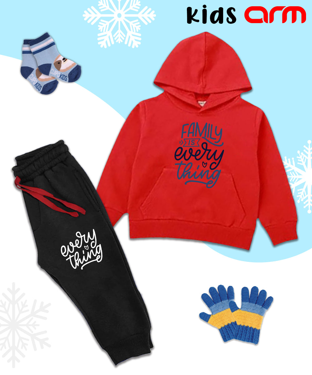 Family is Everything Kids Hoodie Set