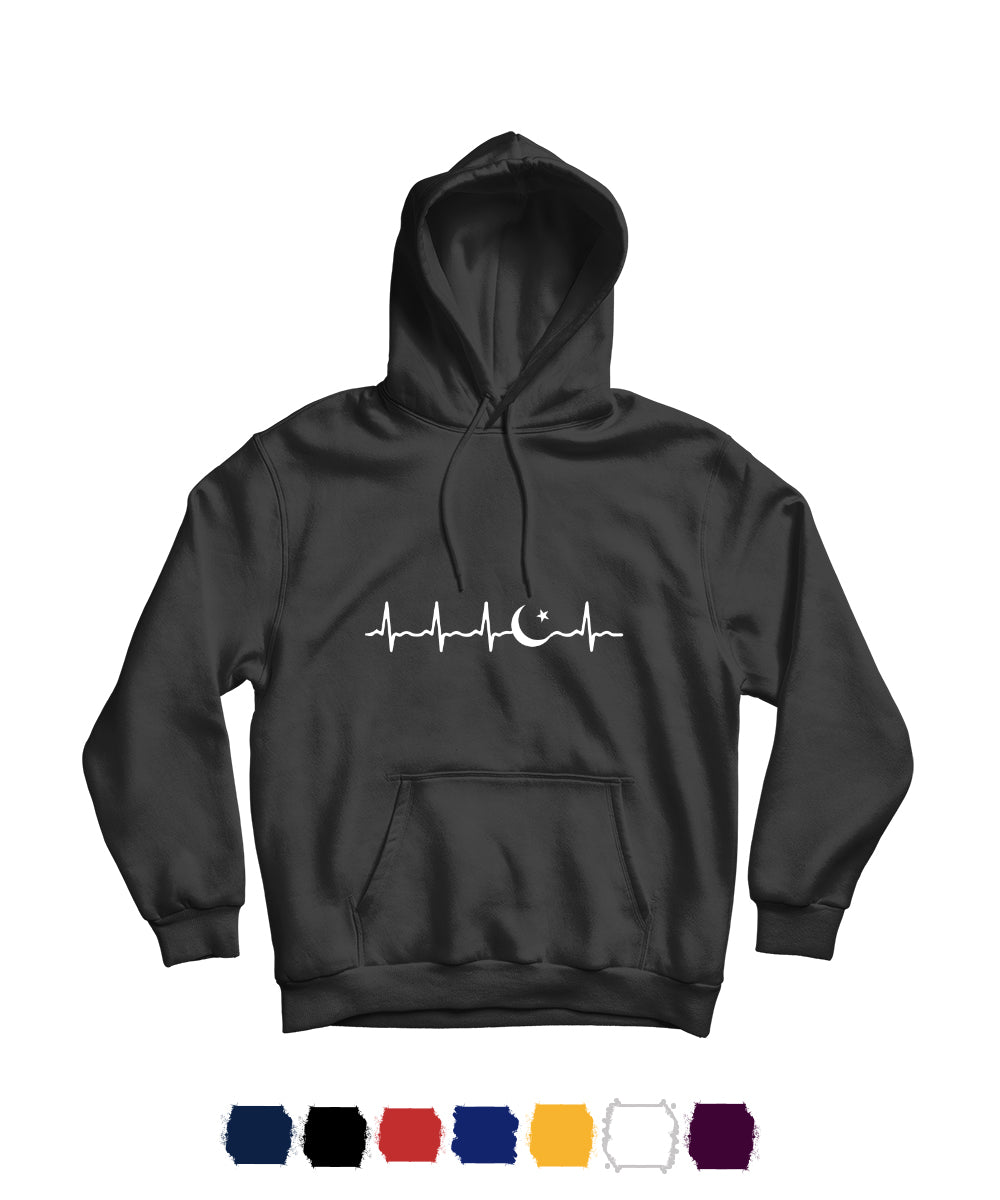 Flag Beat Graphic Unisex Hoodie