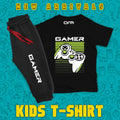 Gamer Green Tee & Trouser for Kids
