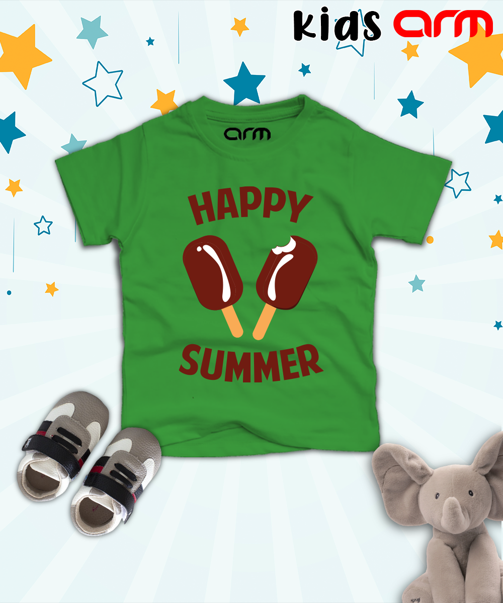 Happy Summer T-Shirt for Kids