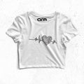 Graphics Crop Top (HeartBeat-01CHS)
