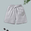 Basic Heather Gray Short For Kids