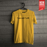 I Can & I Will T-Shirt