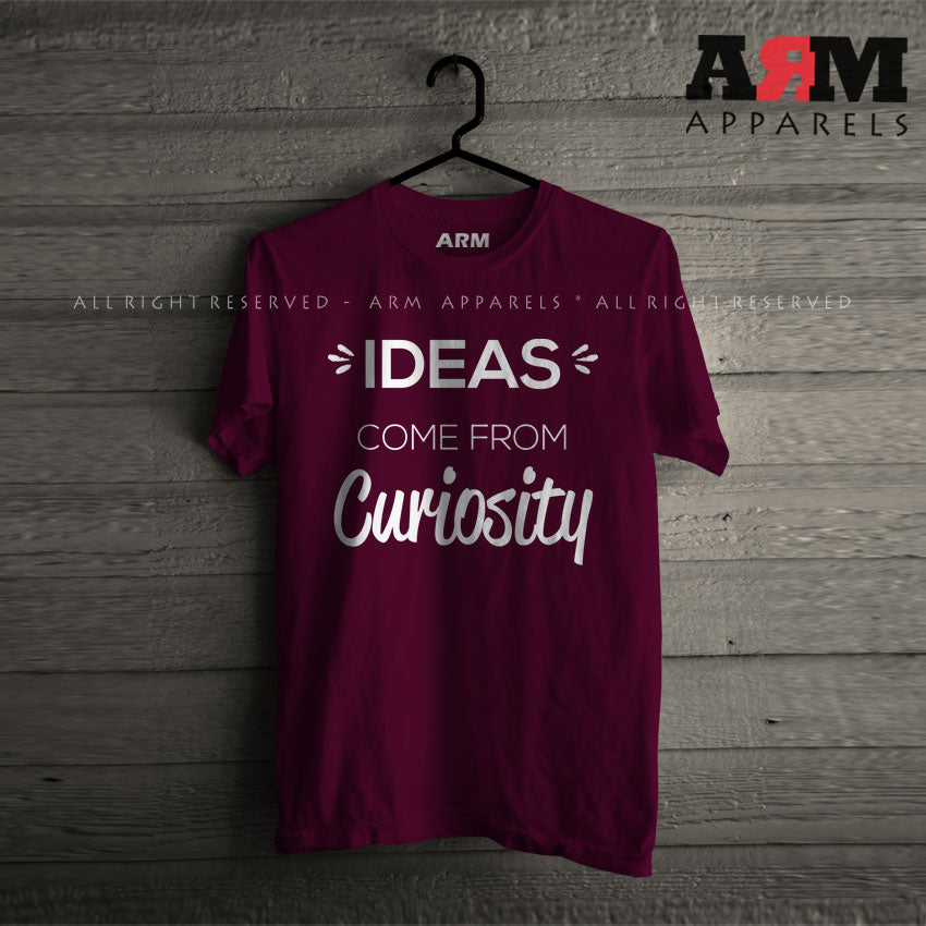 Ideas Comes From Curiosity T-Shirt