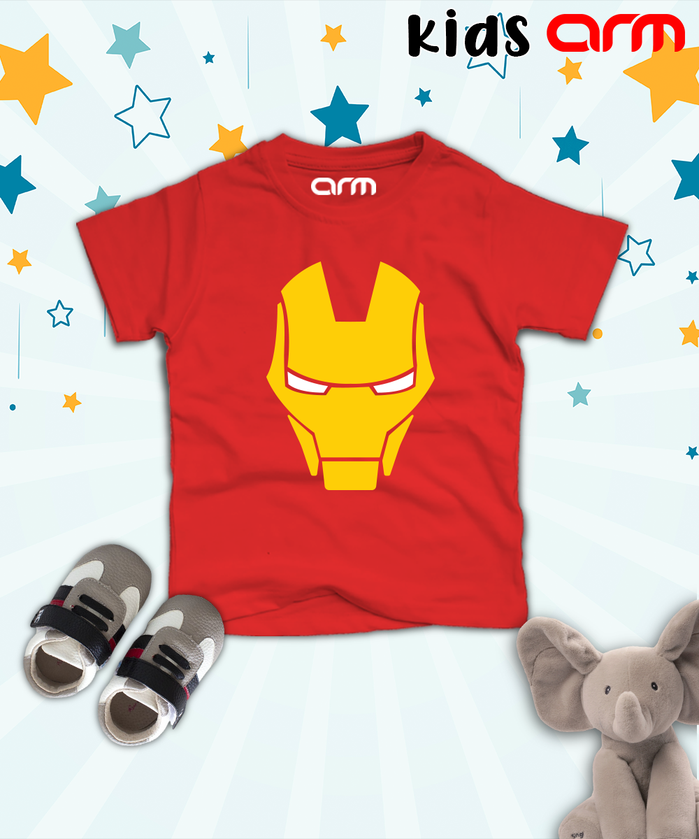 lronman Mask T-Shirt for Kids