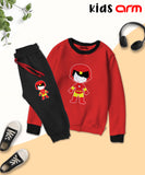 Iron Boy Contrast Tracksuit for Kids