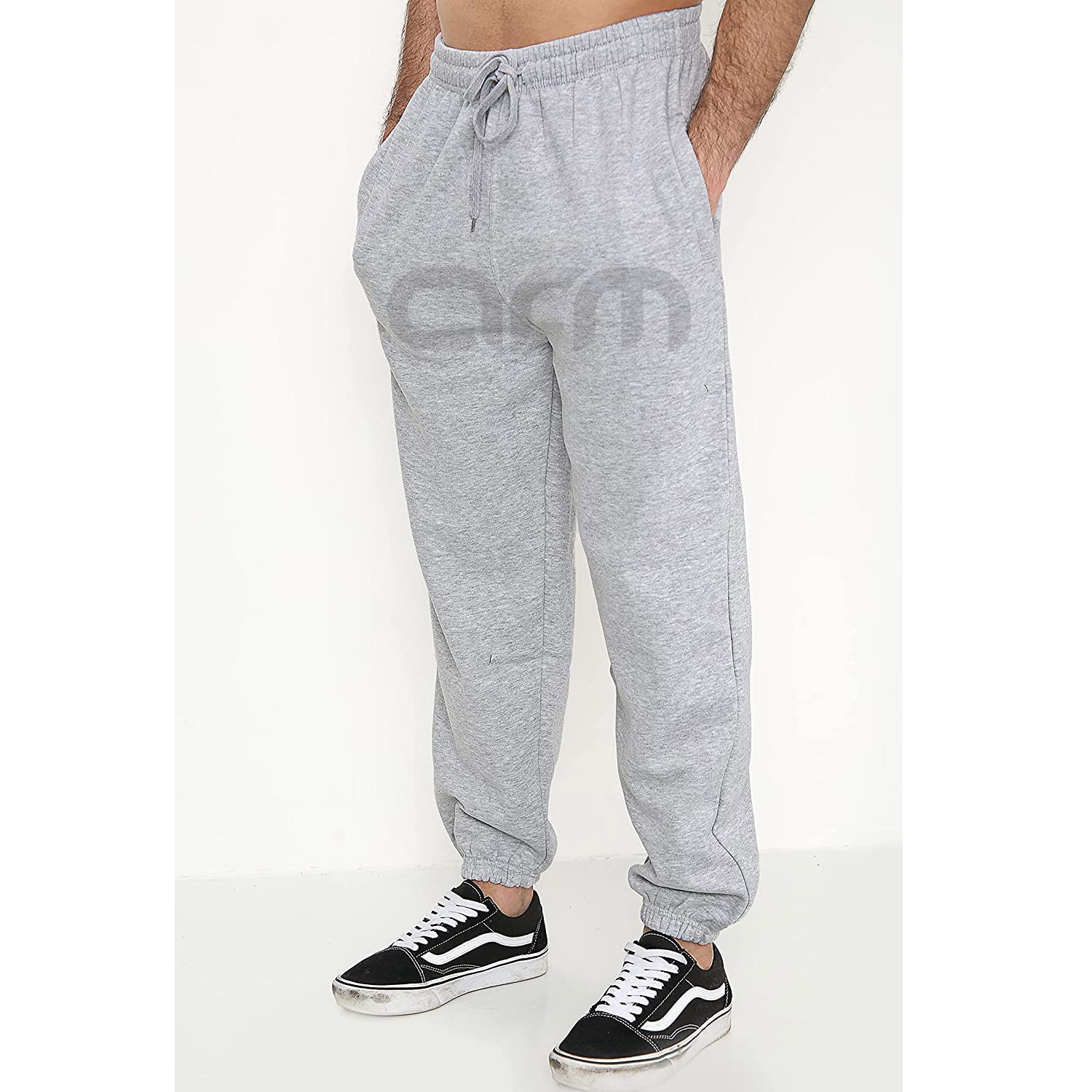Basic Heather Gray 2 Pocket Jogging Pant