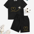 Aeroplane Printed T-Shirt & Short Set