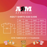 Pack of 3 T-Shirt For Kids - (SUGAR-GIRL-HUMBLE)