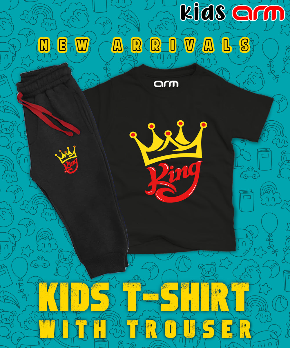 King Tee & Trouser for Kids