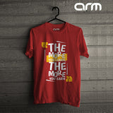 The More You Learn The More You Earn T-Shirt (LearnEarn-01HS)