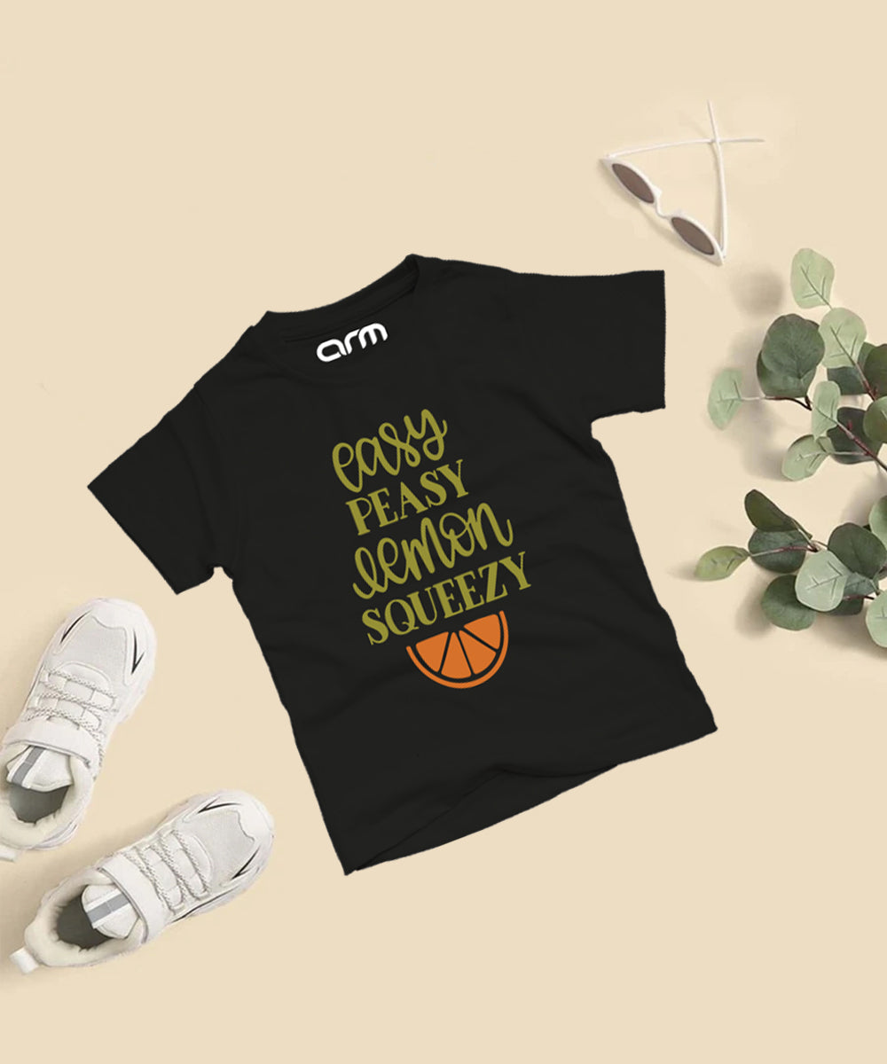 Easy Pezy Lemon Squezy T-Shirt For Kids