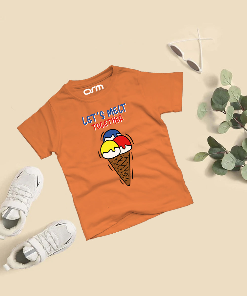 Lets Melt it Together T-Shirt for Kids (LetsMeltTogether-01HS)