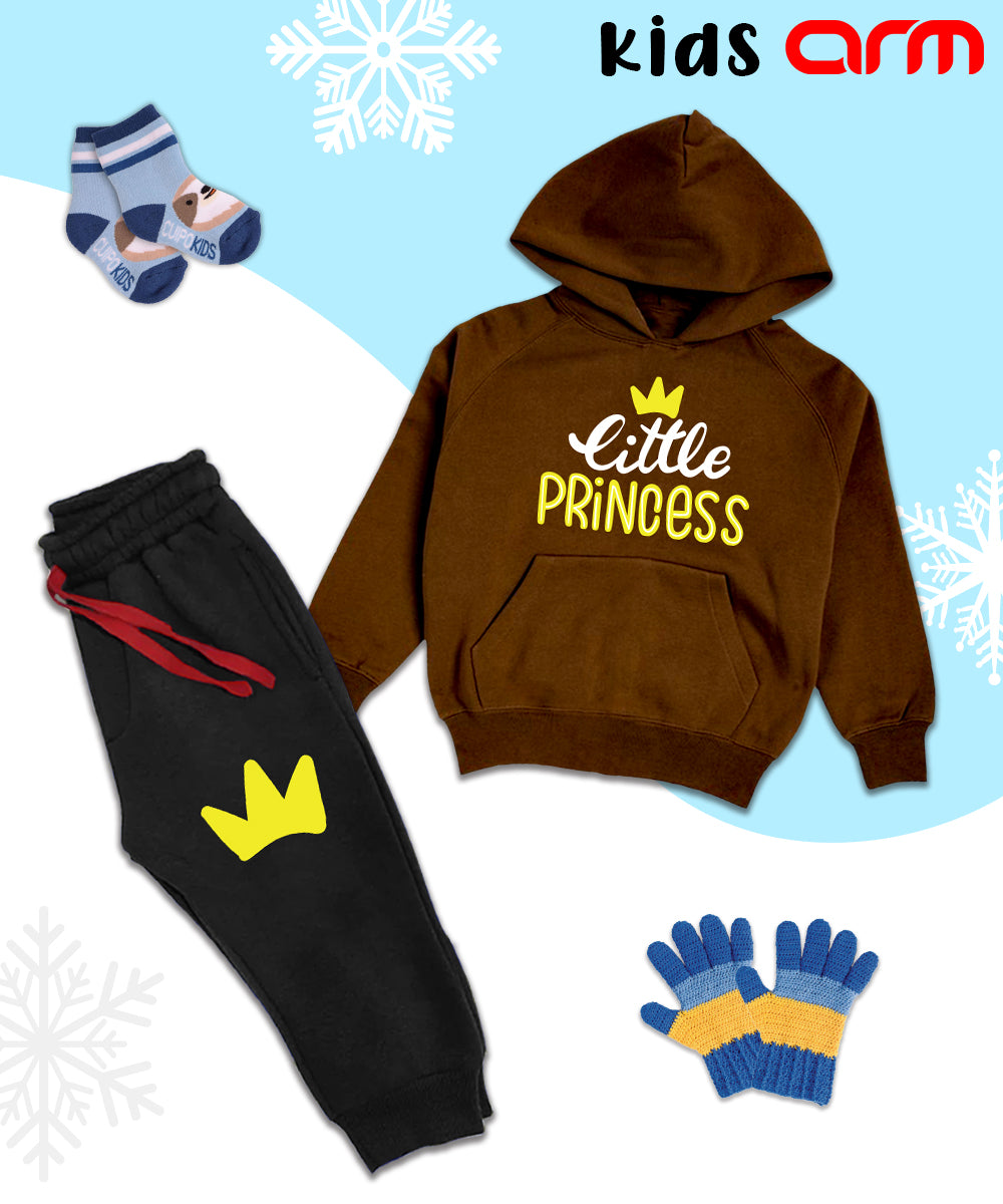 Little Princess Kids Hoodie Set