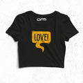 Graphics Crop Top (Love-01CHS)
