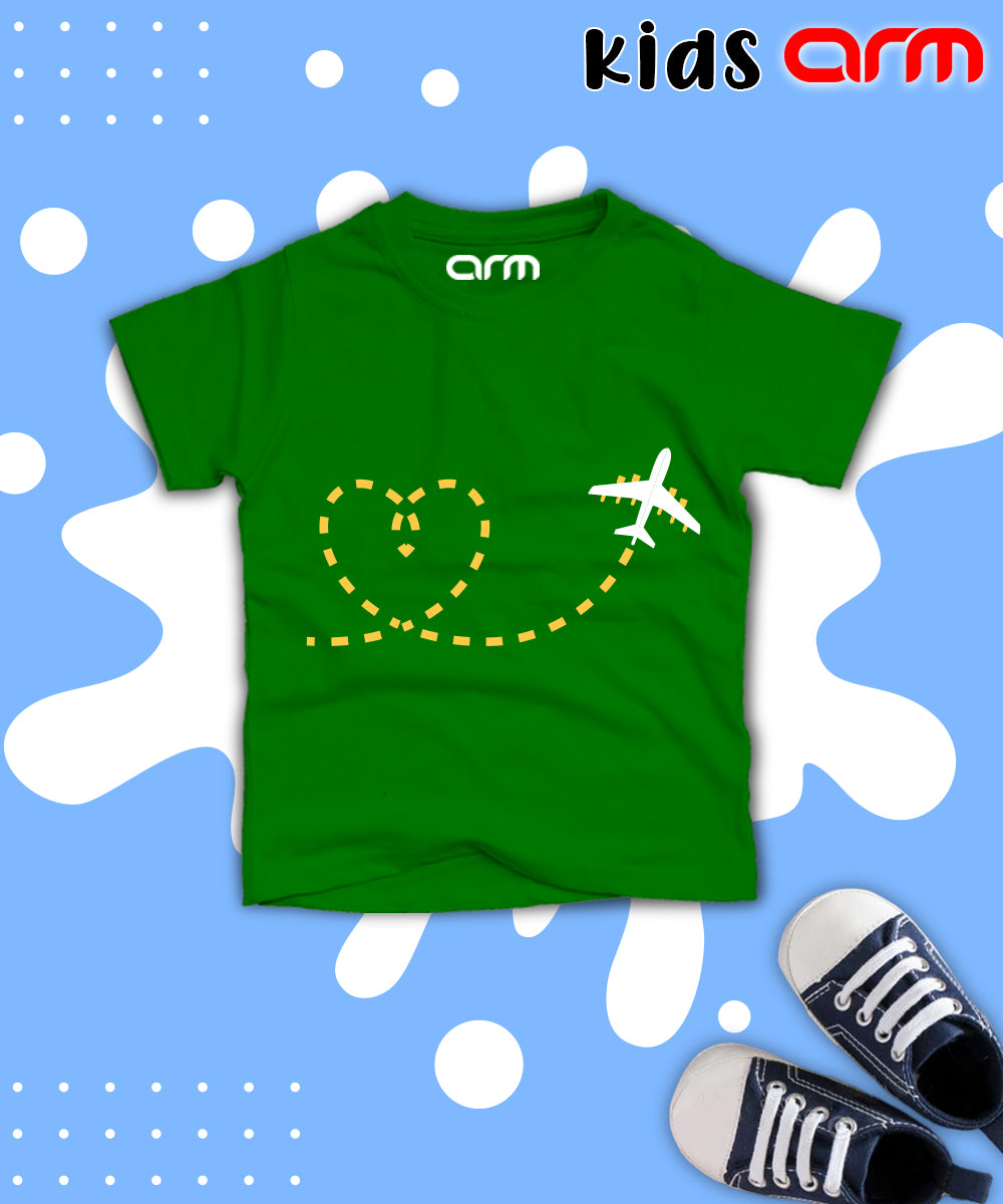 Love Aeroplane T-Shirt for Kids