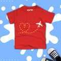 Love Aeroplane T-Shirt for Kids
