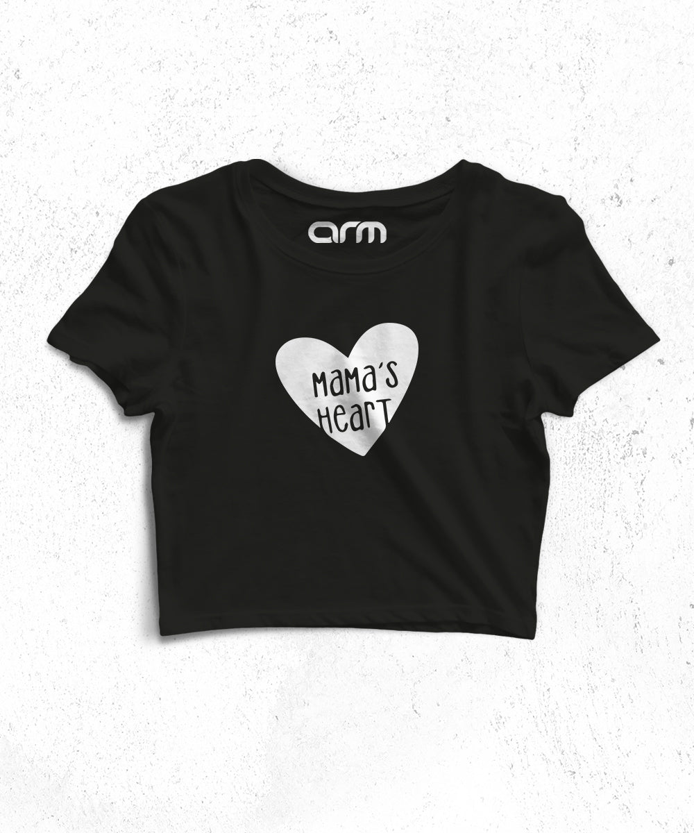 Graphics Crop Top (MamasHeart-01CHS)