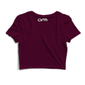 Maroon Crop Top (Maroon-01CHS)