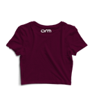 Maroon Crop Top (Maroon-01CHS)