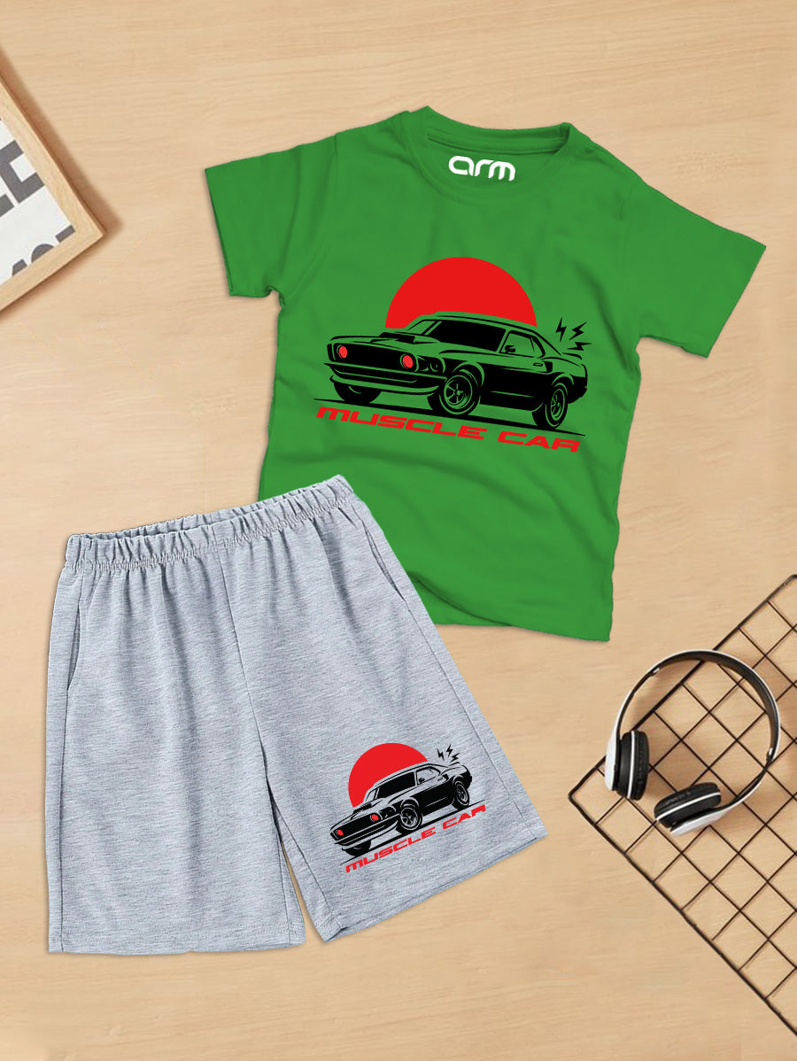 Muscle Car T-Shirt & Short Set