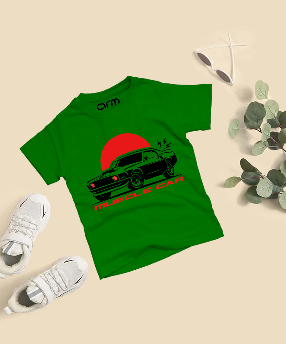 Muscle Car T-Shirt for Kids (MuscleCar-01)