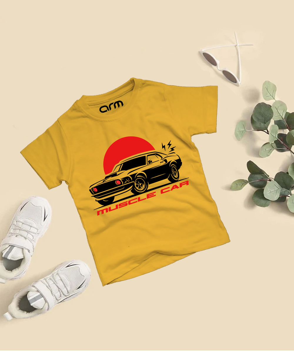 Muscle Car T-Shirt for Kids (MuscleCar-01)